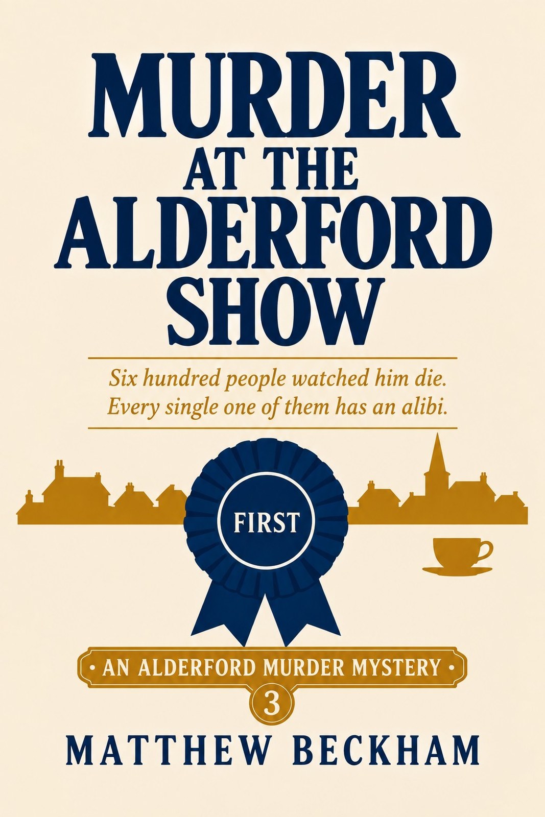 Cover of Murder at the Alderford Show by Matthew Beckham